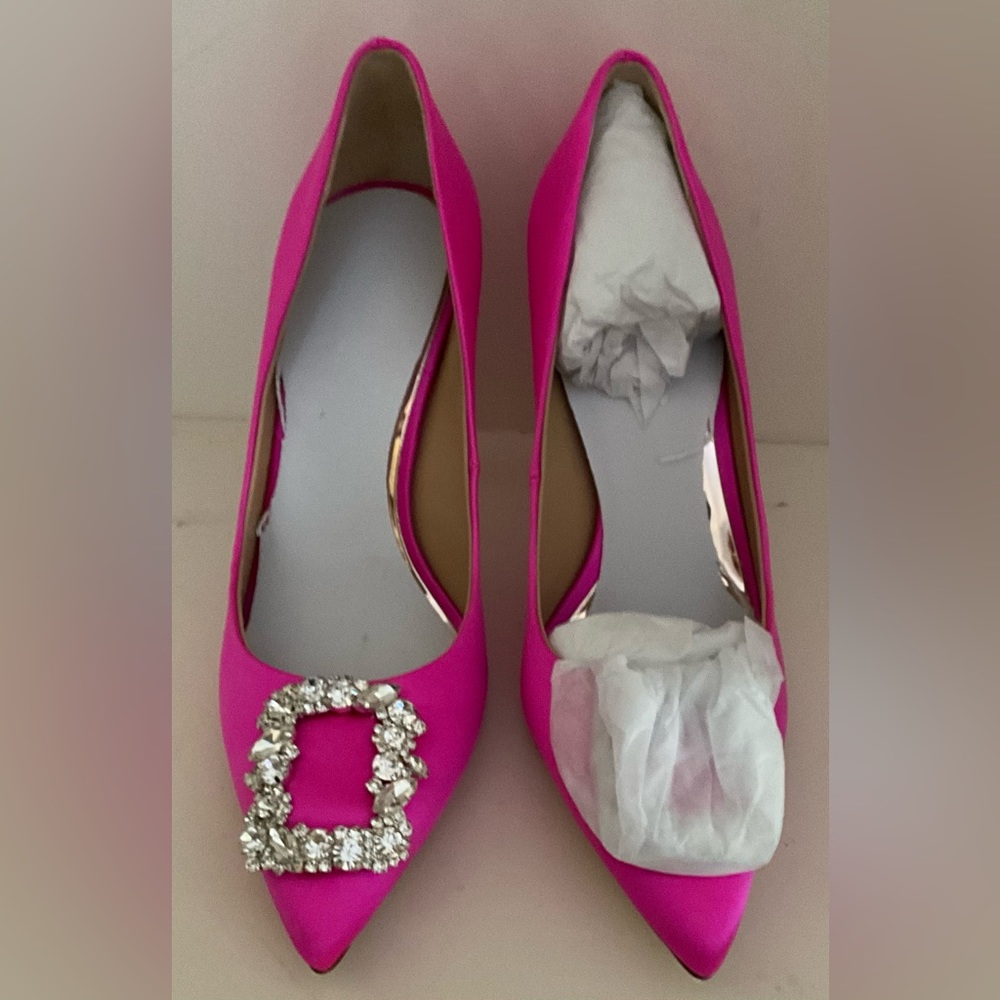 Badgley Mischka pink Cher pumps. New in box Size 8.5